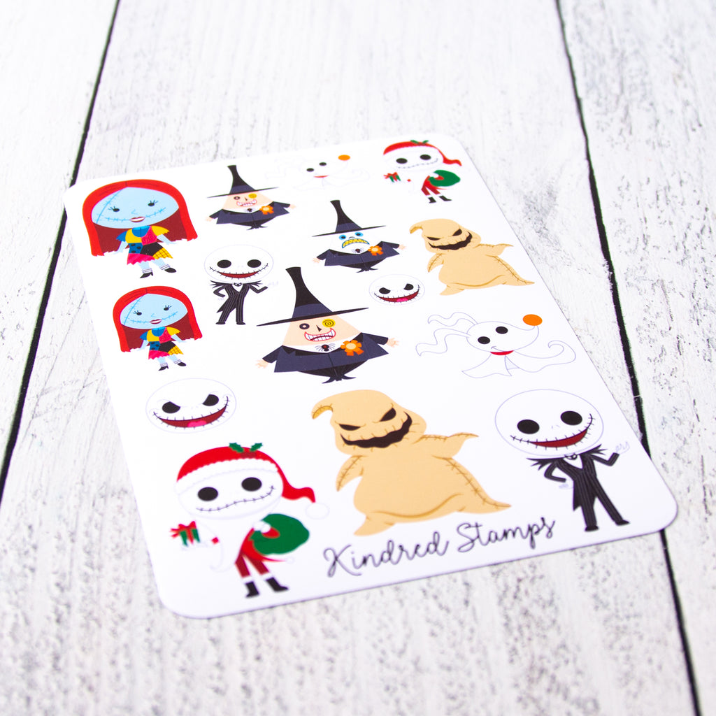 Spookytown Sticker Sheet