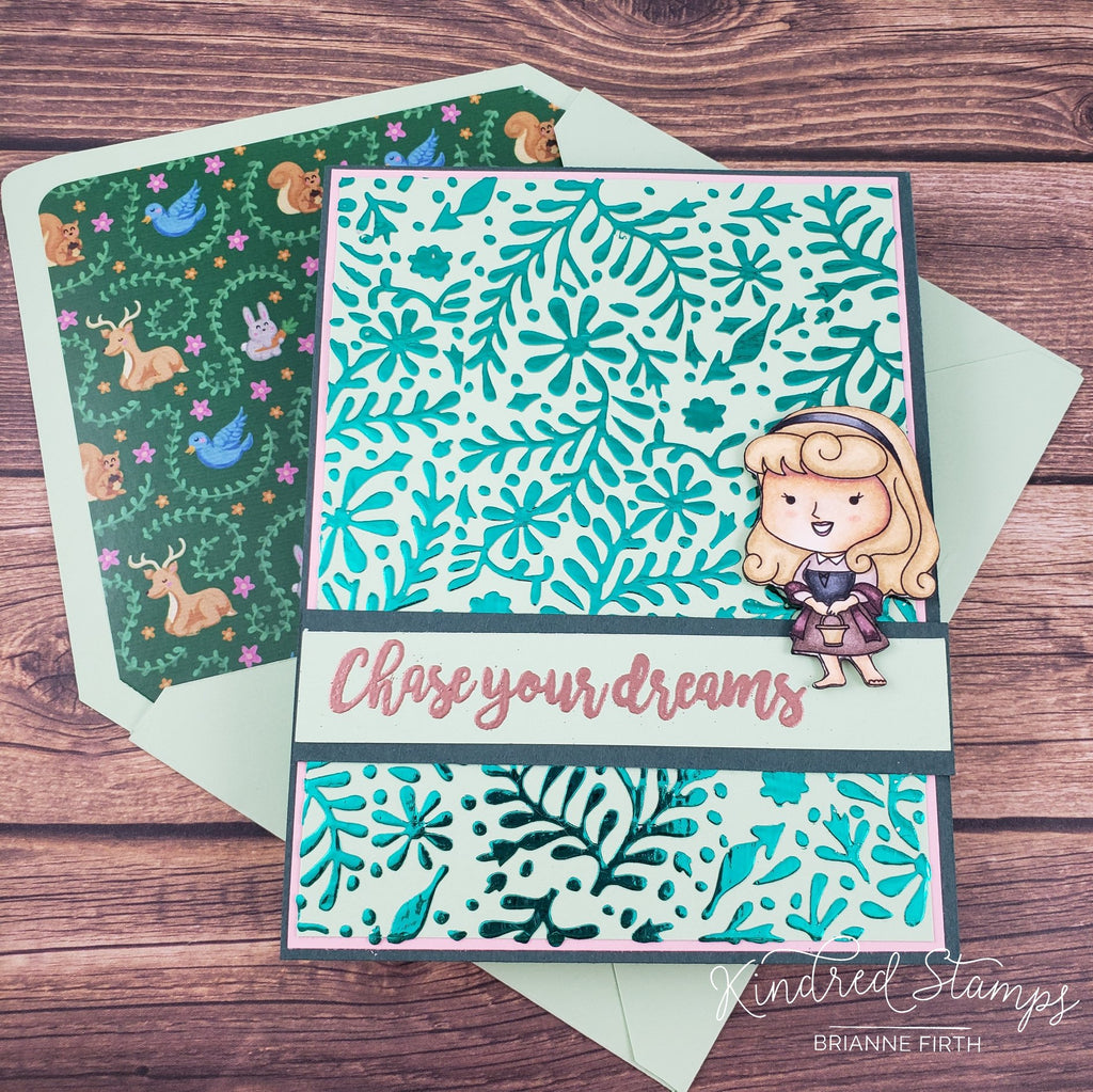 Whimsical Garden Stencil