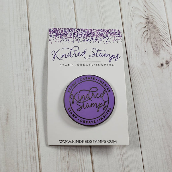 Kindred Stamps Enamel Pin