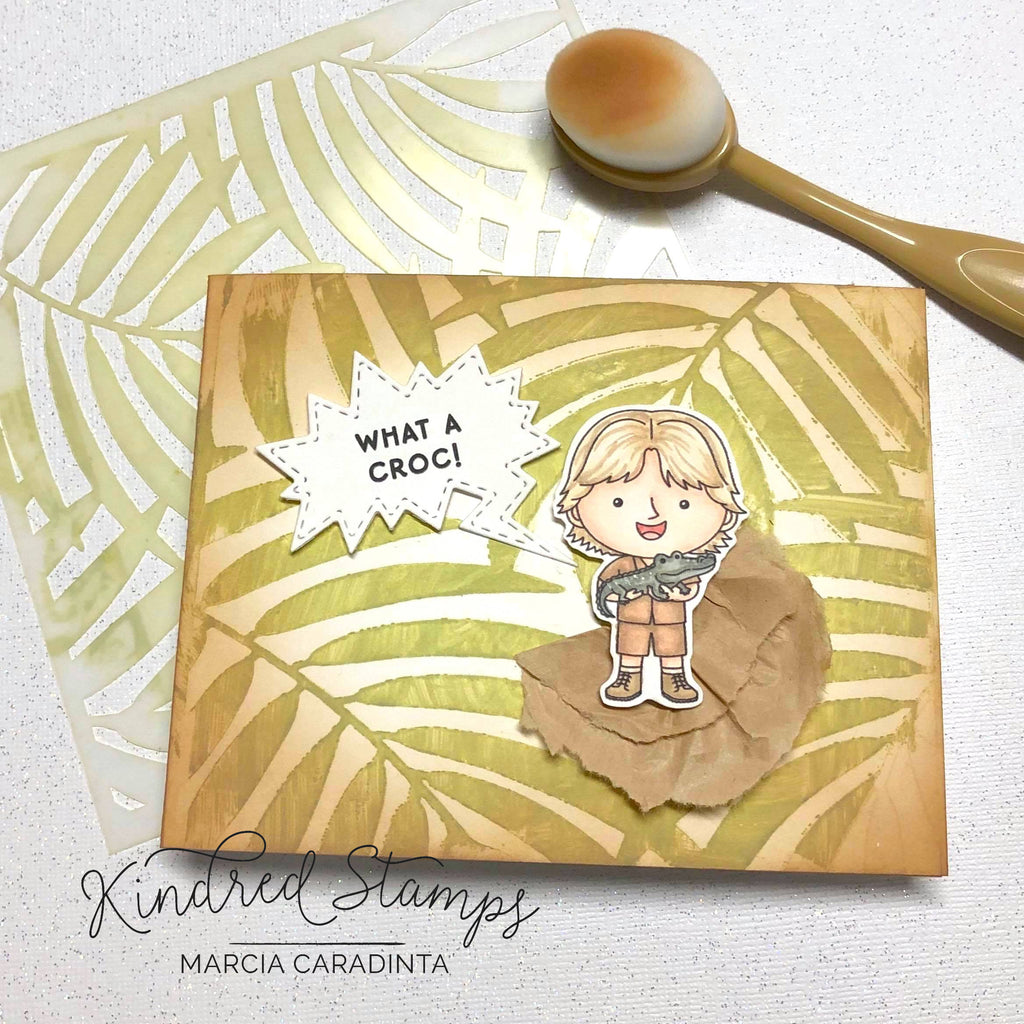 Palm Leaf Stencil