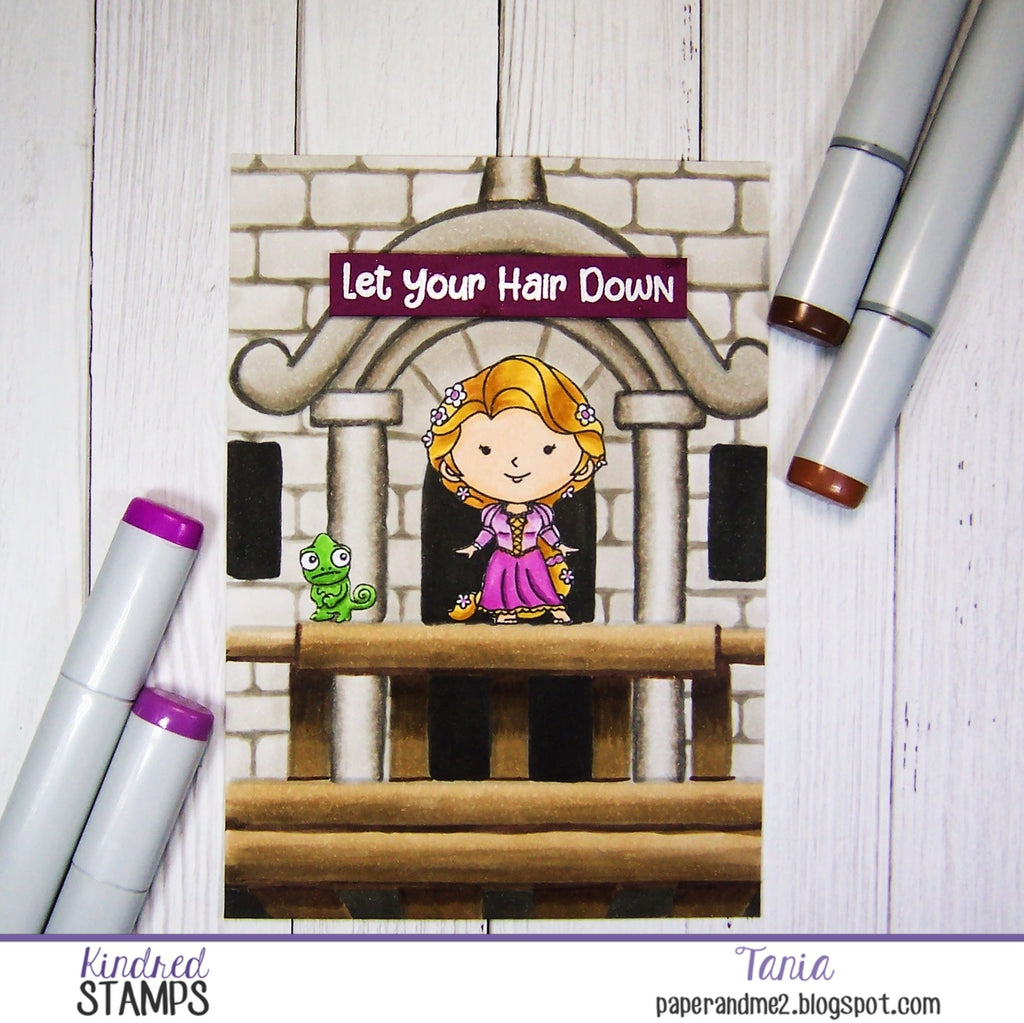 Long Hair Don't Care Bonus Digital Stamp