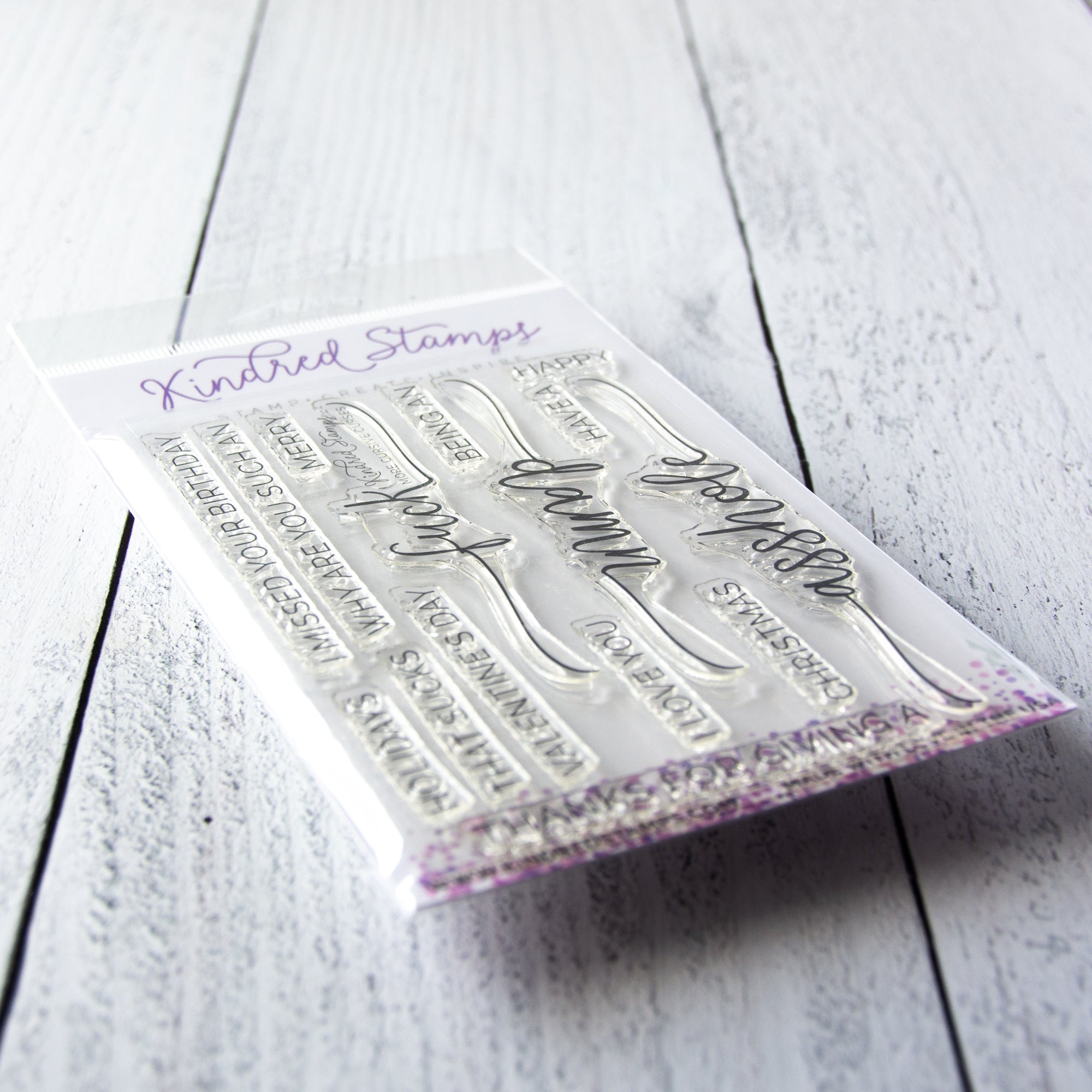 More Cursive Curses - Kindred Stamps