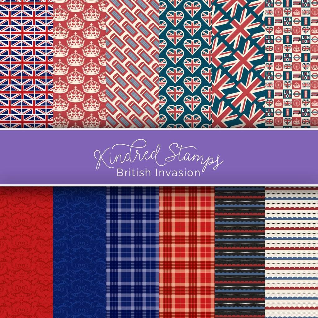 British Invasion Paper Pack