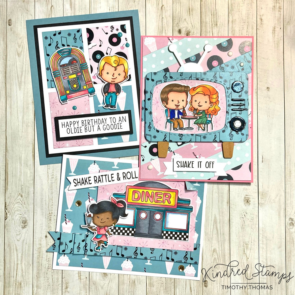 Retro Diner Paper Pack