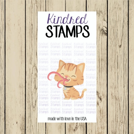 Star Power Kitty Digital Stamp